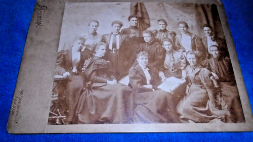 Victorian leather photograph - victorian,