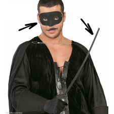Zorro Mask & Sword Halloween