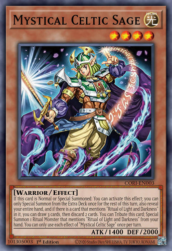 Yugioh cori en003 celtic - yugioh, cori-en003