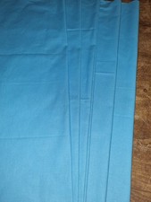 turquise plain Curtains To Fit