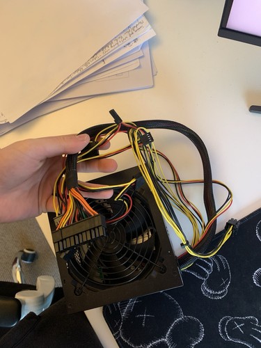 500w black atx desktop - 500w,