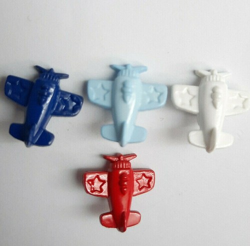 Novelty buttons aeroplane - novelty, /