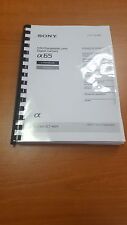 SONY SLT A65 CAMERA FULLY