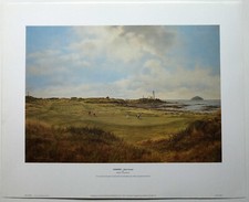 Turnberry - Ailasa Course, by Mark Chadwick, reproduction Print
