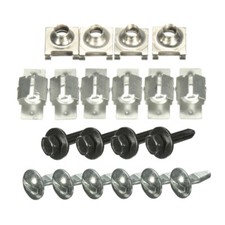 Under Engine Cover Undertray Washers Bolts For PEUGEOT 206 207 406 407 806 807