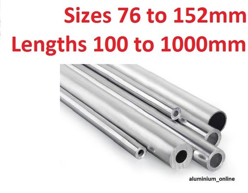Aluminium round tube 76mm - aluminium,