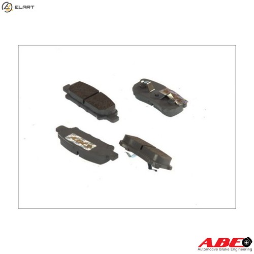 Brake pad set - pad,