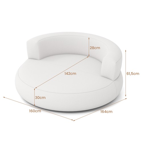 Lounger air sofa with - air,
