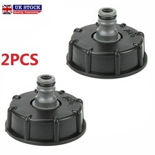 2pcs For IBC Adapter Connector Hose Lock Water Pipe Tap Storage Tank Fitting