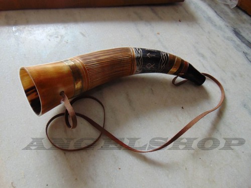 Viking war horn genuine - war,