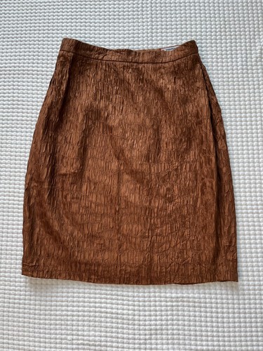 Escada skirt size - escada, tan