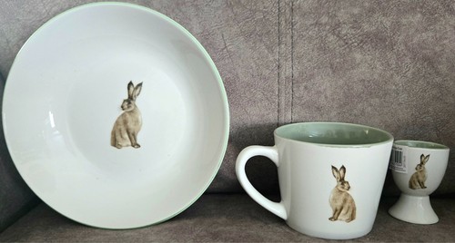 Dunelm homestead hare - hare, egg