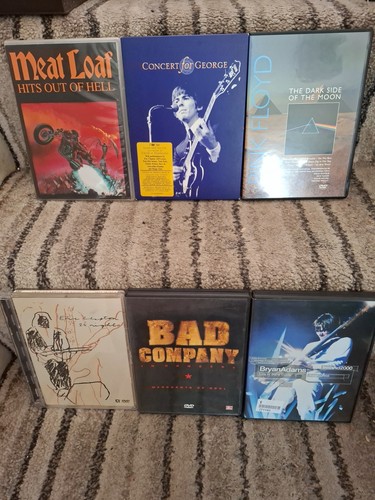 Classic rock music - 6, dvds