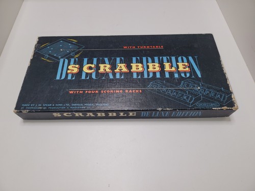 Scrabble deluxe edition - scrabble,