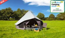 4 Man Polycotton Bell Tent Outdoor Revolution Bell Star Family Glamping ORFT3000