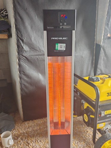 Pro elec patio heater - patio,