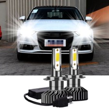 FOR AUDI A3 A4 A5 A6 A7 A8 TT Q5 Q7 LED Headlight Bulbs Conversion Kit CANBUS H7