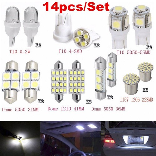14x white led interior - 14x,