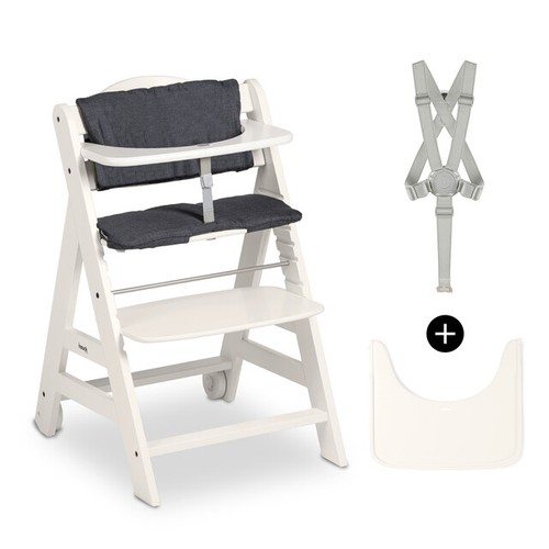 Beta white hauck high chair - +,