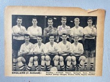 ENGLAND TEAM 1960 PICTURE