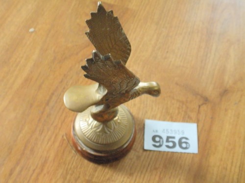 Brass eagle ornament - ornament, on