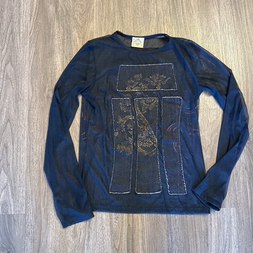 Y2k legatte jeans italy mesh - jeans,