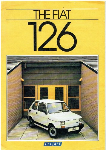 Fiat 126 saloon - fiat,