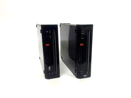 Nintendo wii black bundle - black,