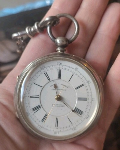 Chronograph pocket watch - ,