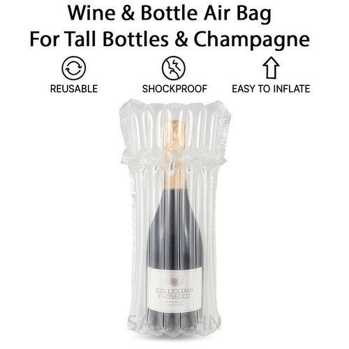 Inflatable wine bottle - wine,