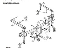Swan Neck  Tow Bar For