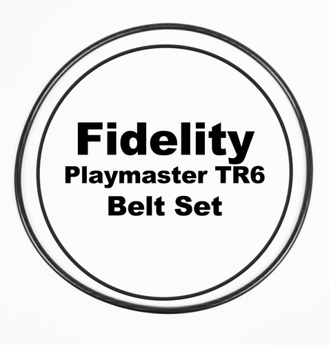 Fidelity playmaster tr6 belt - fidelity,