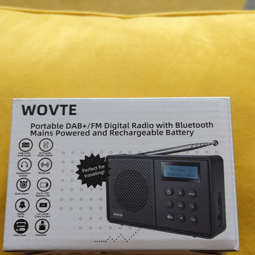 Wovte portable dab digital - portable, dab+/fm