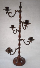 Vintage Multi-Tiered Metal Candelabra ~ Adjustable Arms ~ Ht 50cm