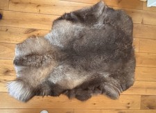 Reindeer Hide Skin Throw