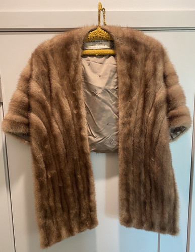 Vintage real mink beckman - vintage, furs