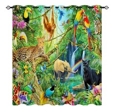Jungle Curtains  29.5"x65"