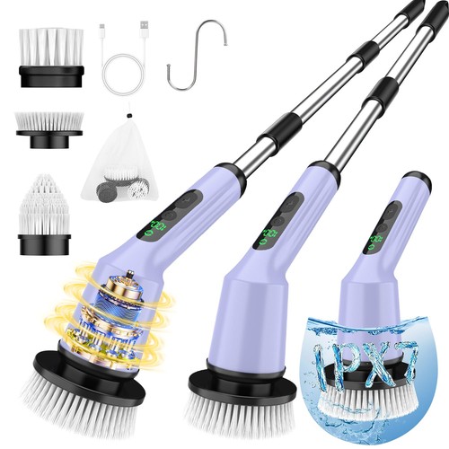 Electric spin scrubber for - spin,