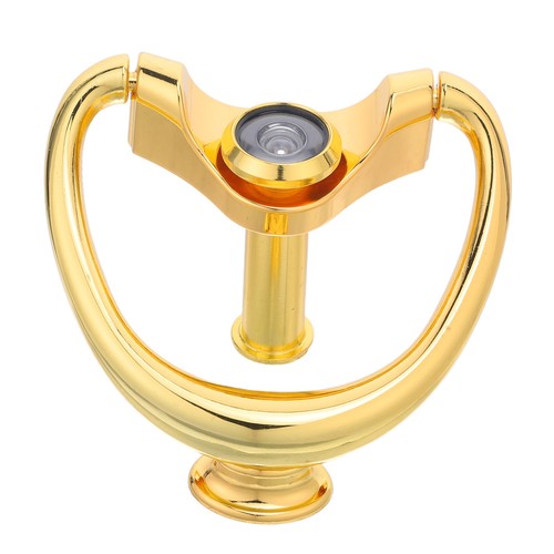 Golden metal ring - pull, door