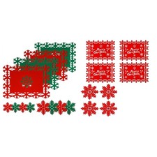Pack of 12 Christmas Themed
