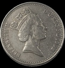 1992 Ten Pence Coin 10p Rare