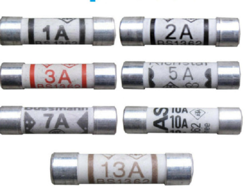 Cartridge fuses mixed amp 3 - amp,