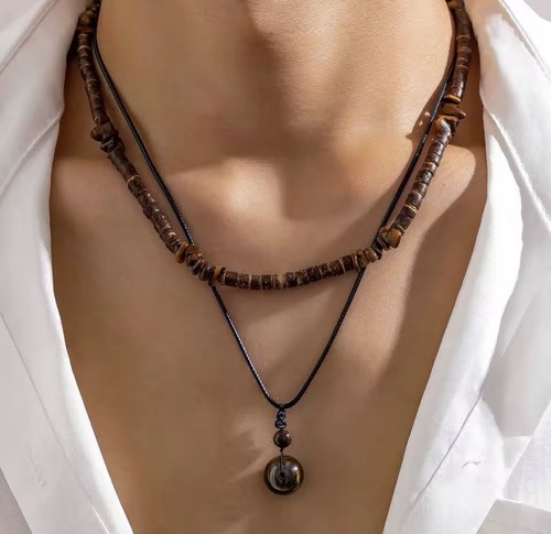 2pcs natural stone pendant - stone,
