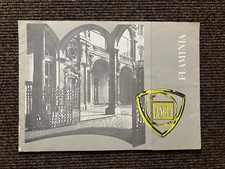 LANCIA FLAMINIA RANGE BROCHURE 1959 - INCL. COUPE / GT / SPORT ZAGATO - V.RARE