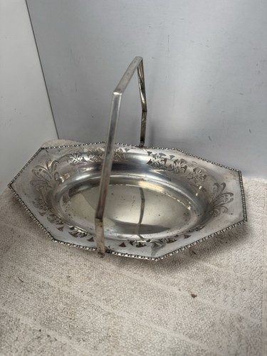 Vintage hexagonal serving - hexagonal,
