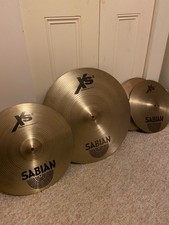 Sabian XS20 Cymbal Set ride/crash/hats