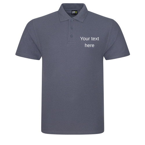 Embroidered polo shirt - embroidered,