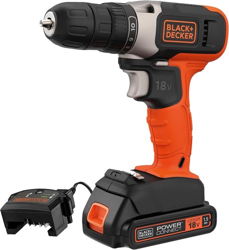 Black decker 18v - black,