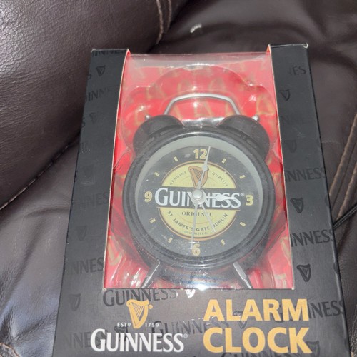 Guinness alarm clock - guinness, new