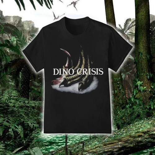 Dino crisis tee - crisis, short